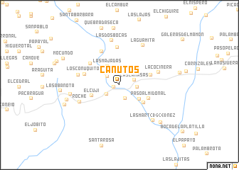 map of Canutos