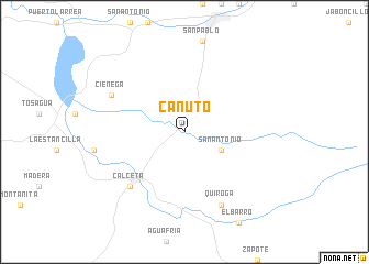 map of Canuto