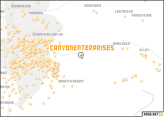 map of Canyon Enterprises