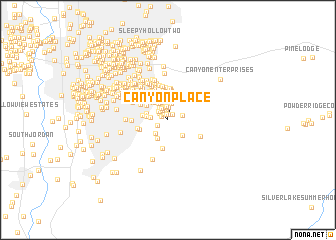 map of Canyon Place