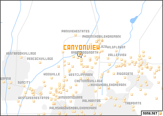 map of Canyon View