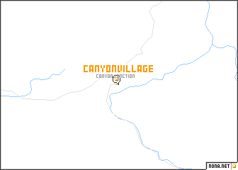 map of Canyon Village