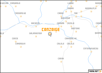 map of Canzaige