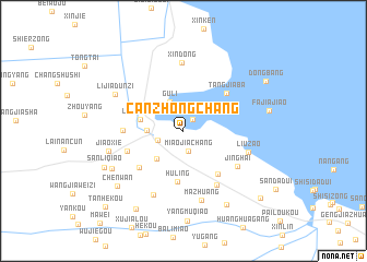 map of Canzhongchang