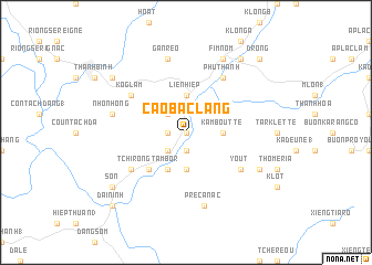 map of Cao Bắc Lạng