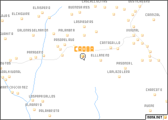 map of Caoba