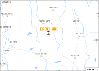 map of Caochang