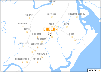 map of Caocha