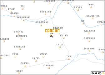 map of Caocun