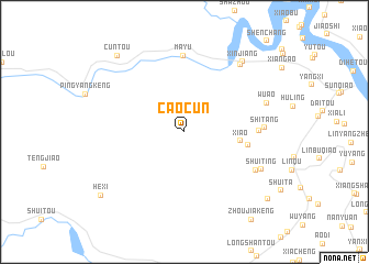 map of Caocun