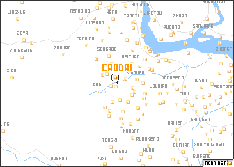 map of Caodai