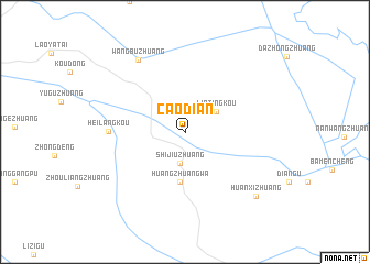 map of Caodian