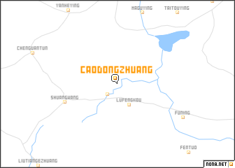 map of Caodongzhuang