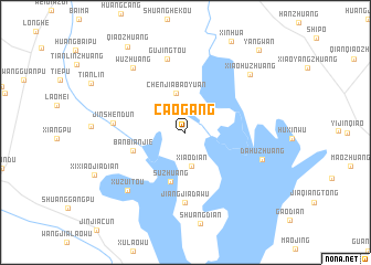 map of Caogang