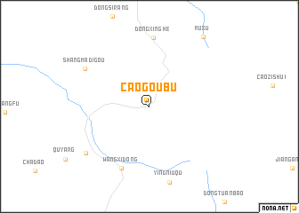 map of Caogoubu