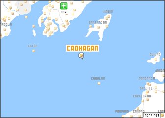 map of Caohagan