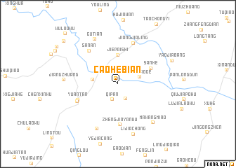 map of Caohebian