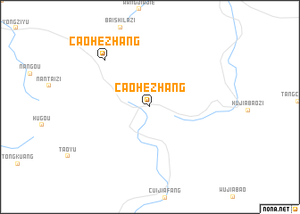 map of Caohezhang