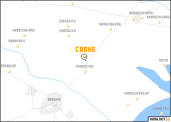 map of Caohe