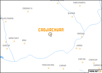 map of Caojiachuan
