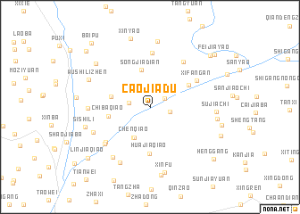 map of Caojiadu
