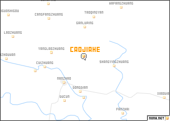 map of Caojiahe