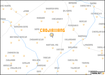 map of Caojiaxiang