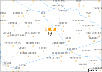 map of Caoji