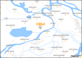 map of Caoji