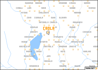 map of Caola