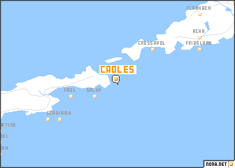 map of Caoles