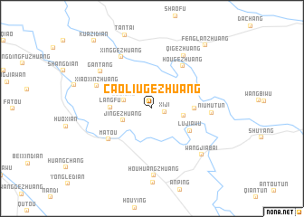 map of Caoliugezhuang