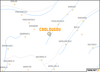 map of Caolougou