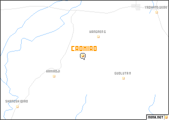 map of Caomiao