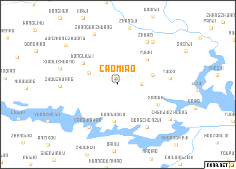 map of Caomiao