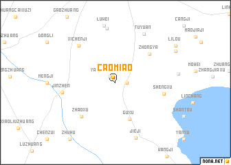 map of Caomiao