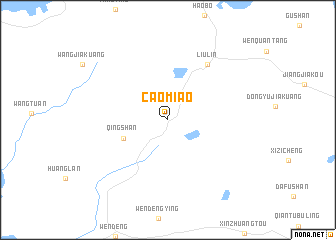 map of Caomiao