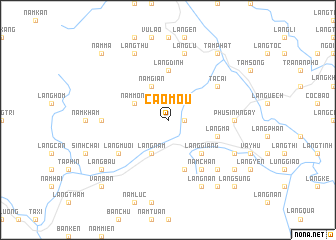 map of Cao Mou