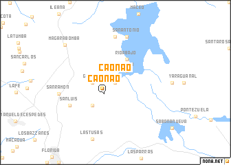 map of Caonao