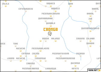 map of Caonga