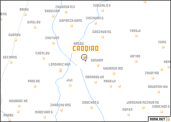 map of Caoqiao