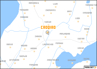 map of Caoqiao