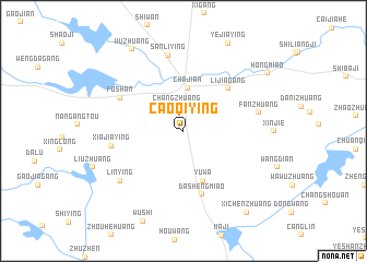 map of Caoqiying