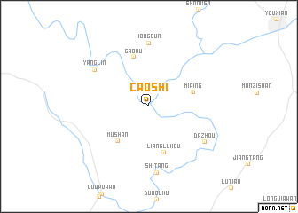 map of Caoshi