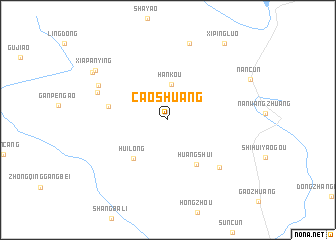 map of Caoshuang