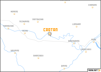 map of Caotan