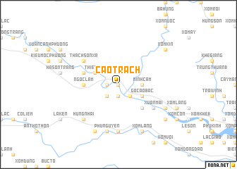 map of Cao Trạch