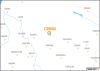 map of Caowu