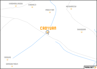 map of Caoyuan
