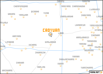 map of Caoyuan